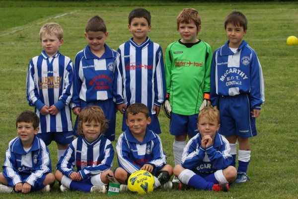 Hello and welcome to the Thatcham Town Harriers Under 8's Information page.

The Under 8's train every Saturday thoughout the football season from 09:30-11:00am on Saturday.  You can find us at Parsons Down Primary School.

Everyone is welcome, both boys and girls in year 3 at school.  Please bring shin pads, suitable clothing, plenty of fluids and football boots.